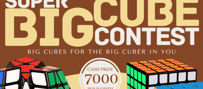 Cubing Heat Online Super Big CUbe Competition 2022 Mobile